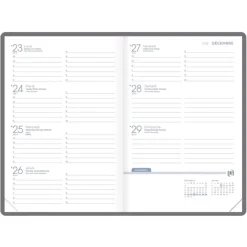 Agenda Oxford Romance 16 mois 10x15cm - Assorti