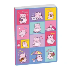 Agenda Pembe - 1 jour par page - 12 x 17 cm - Funny Day Bleu - Exacompta