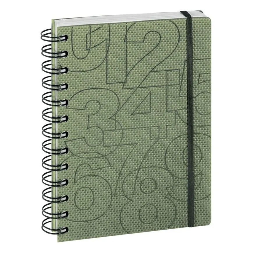 Agenda Preston - 1 jour par page - 12 x 17 cm - disponible dans différentes couleurs - Exacompta