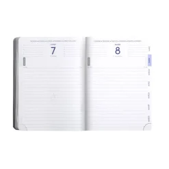 Agenda Samouraï - 1 jour par page - 12 x 17 cm - rouge - Exacompta