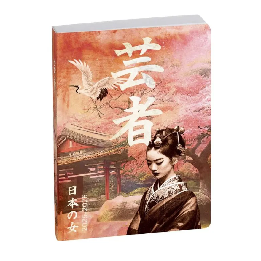 Agenda Samouraï - 1 jour par page - 12 x 17 cm - disponible dans différents visuels - Exacompta