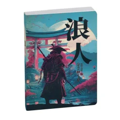 Agenda Samouraï - 1 jour par page - 12 x 17 cm - disponible dans différents visuels - Exacompta