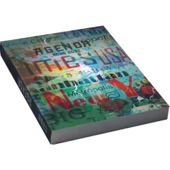 Agenda scolaire journalier 12 x 17 cm - couverture souple - motif new york