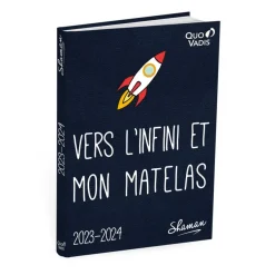 Agenda Shaman - 1 jour par page - 12 x 17 cm - vers l'infini et mon matelas - Quo Vadis