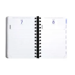 Agenda Shiny - 1 jour par page - 12 x 17 cm - Bandana - Exacompta