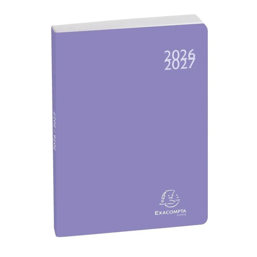 Agenda Soft Harmony - 1 jour par page - 12 x 17 cm - disponible dans différentes couleurs - Exacompta