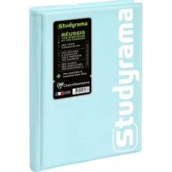 Agenda Studyrama - 1 jour par page - 14 x 20 cm - disponible dans différentes couleurs pastel - Exacompta