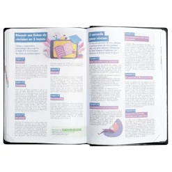 Agenda Studyrama - 1 jour par page - 14 x 20 cm - noir - Exacompta