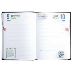 Agenda Studyrama - 1 jour par page - 14 x 20 cm - noir - Exacompta