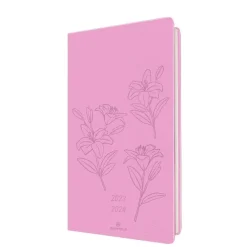 Agenda Summerside 16 poche - 1 semaine sur 2 pages - rose - Oberthur
