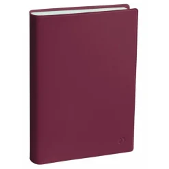 Agenda Touch Affaires 16 mois - 1 semaine sur 2 pages - 10 x 15 cm - bordeaux - Quo Vadis