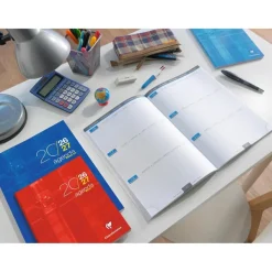 Agenda When - 1 semaine sur 3 pages - 16 x 22 cm - disponible dans différentes couleurs - Exacompta