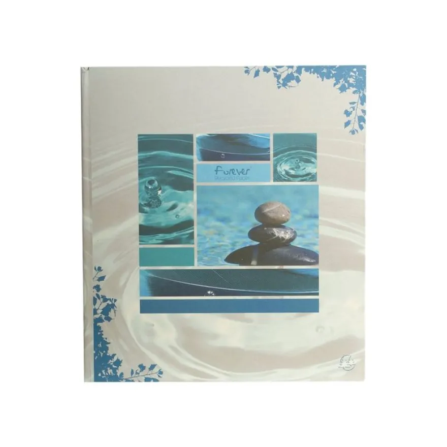 Album photo à spirale Exacompta Graphik 32x32 cm – 60 pages noires pour 360 photos 10x15 cm - couverture noire élégante