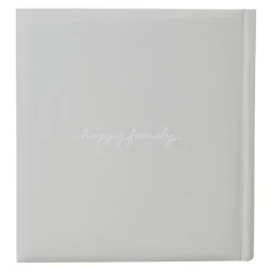Album photos fantaisie memo 200 ERICA "Happy Family" pour 200 photos 10 x 15 cm coloris blanc