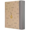 Album photos fantaisie memo 200 ERICA "Kraffty 4" pour 200 photos 11,5 x 15 cm coloris gris