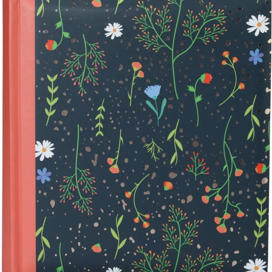 Album photos fantaisie memo 200 ERICA "Nature 4" pour 200 photos 11,5 x 15 cm motifs et coloris bleu foncé
