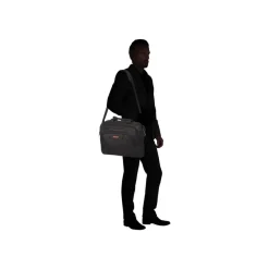 American Tourister AT WORK - Sacoche pour ordinateur portable 15,6" - Noir/Orange