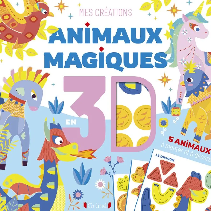 Animaux magiques en 3d