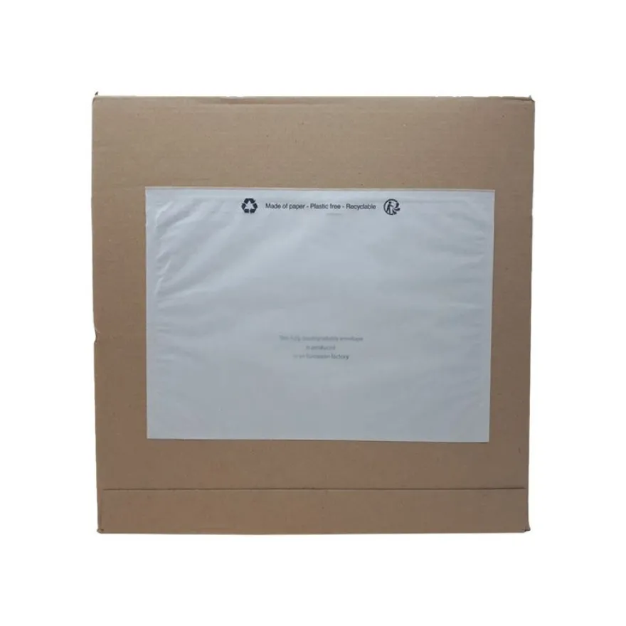 Antalis - 500 Pochettes porte documents transparentes - 32 cm x 25 cm