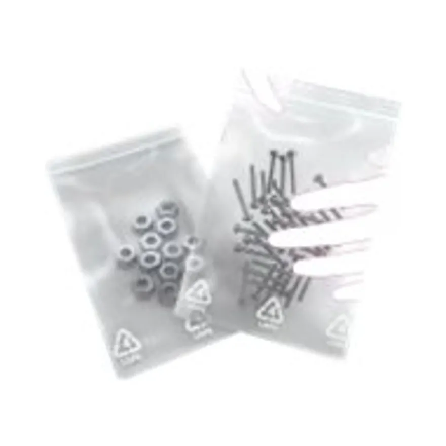Antalis - 1000 Sachets à fermeture zip - 80 x 120 mm - transparent