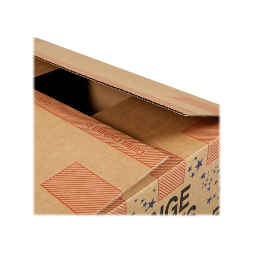 Antalis - Boîte d'expédition - 55 cm x 35 cm x 33 cm - brun