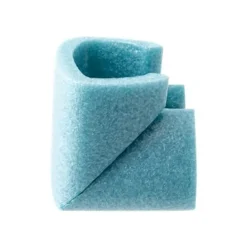Antalis - Profilé en mousse en forme de U - protège-coin - 3,5 x 4,3 x 10 cm - polyéthylène recyclé - bleu