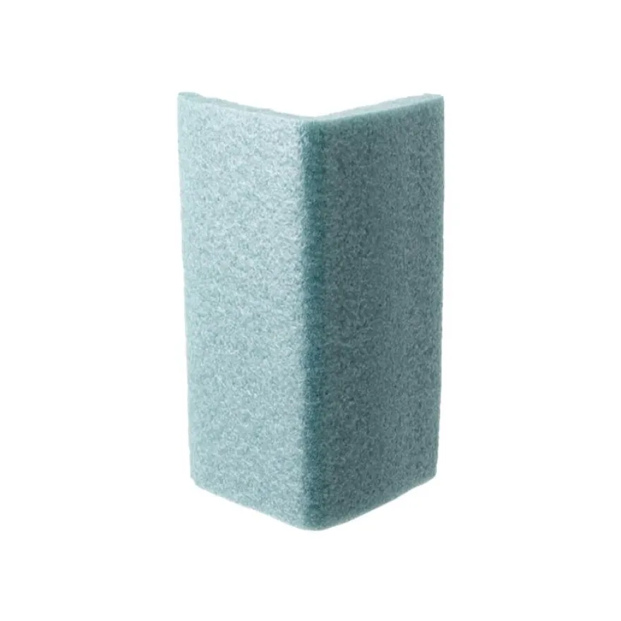 Antalis - Profilé en mousse en forme de L - 5 cm x 2 m - polyéthylène recyclé - bleu