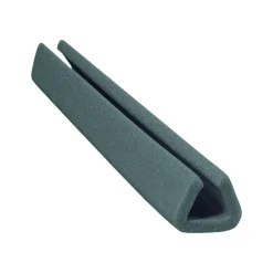 Antalis - Profilé en mousse en forme de U - 7,6 cm x 2 m - polyéthylène recyclé - bleu