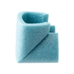 Antalis - Profilé en mousse en forme de U - protège-coin - 1,6 x 3 x 10 cm - polyéthylène recyclé - bleu