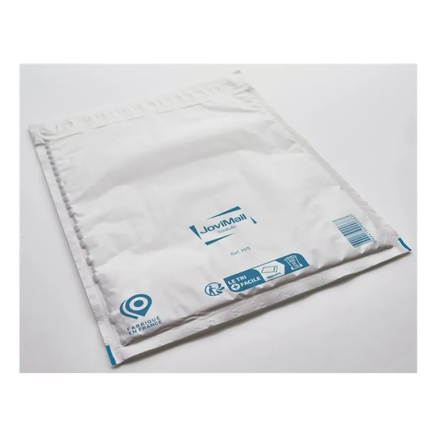 Antalis - Sac d'expédition - 270 x 360 mm - autocollant - papier bulles - étanche, indéchirable - blanc - pack de 100