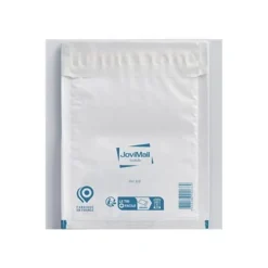 Antalis - Sac d'expédition - 220 x 260 mm - autocollant - papier bulles - étanche, indéchirable - blanc - pack de 100