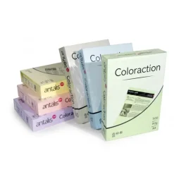 Antalis Coloraction - Papier couleur - A4 (210 x 297 mm) - 80 g/m² - Ramette de 500 feuilles - lagoon