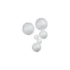 Apli - 10 boules polystyrène - blanc