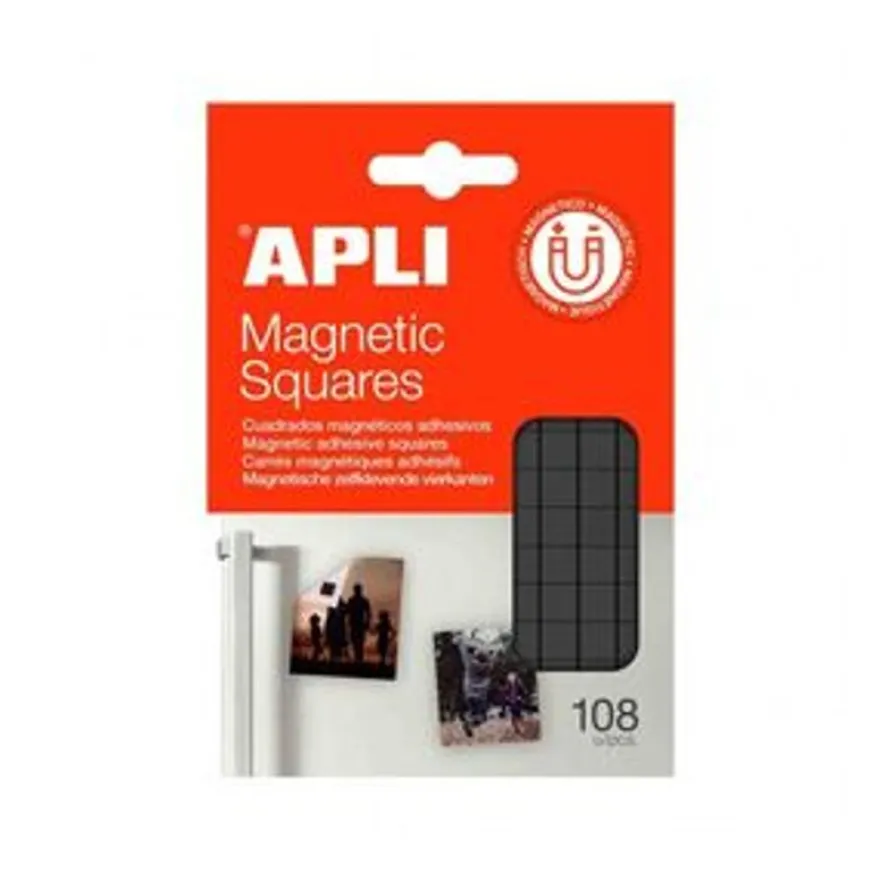 Apli - 108 carrés prédécoupés - magnétiques