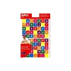 Apli - 3 feuilles gommettes lettres