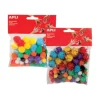 Apli - 78 pompons - coloris assortis