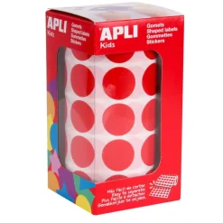 Apli - Gommettes rouleau - rouge