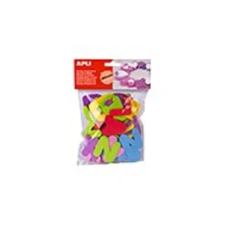 Apli - Lettres à décorer - coloris assortis