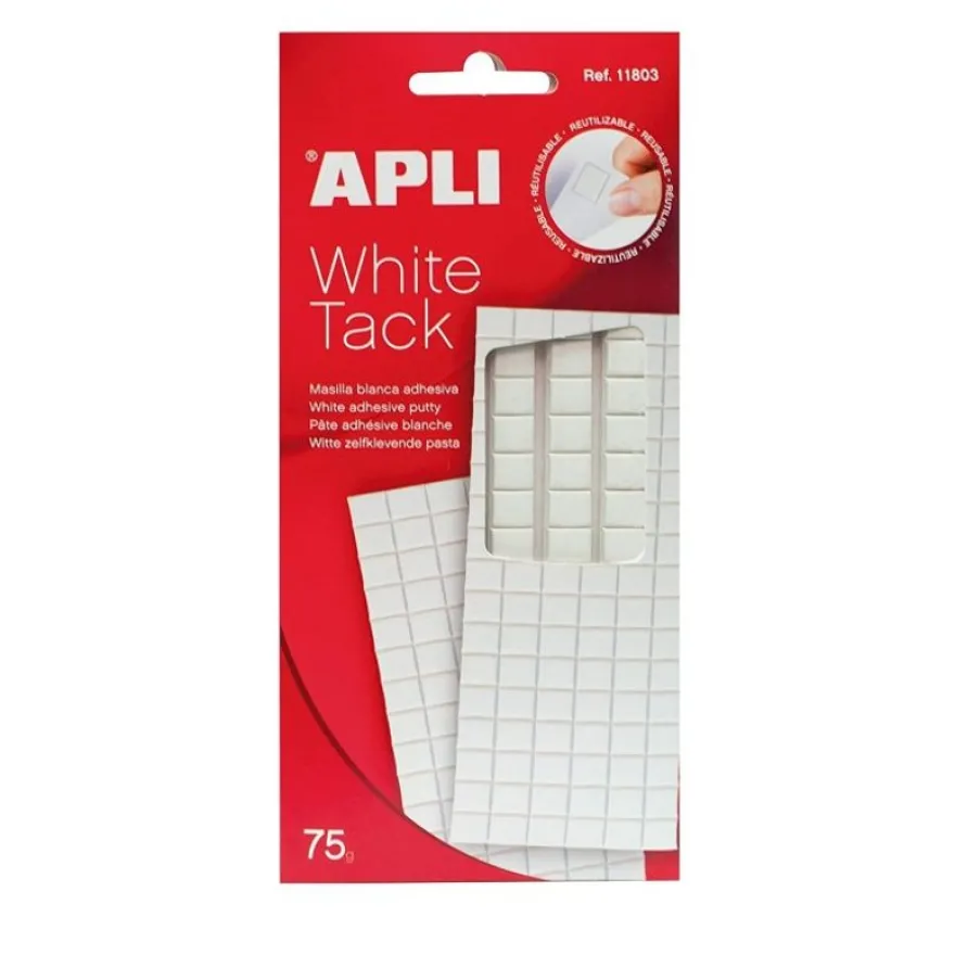 Apli - Pack de 114 pastilles adhésives de montage