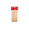 Apli - Pics en bois naturel - 50 batônnets pointus de 20 cm x 3 mm