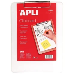 Apli - Porte bloc - A4 - transparent