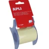 Apli - Rouleau adhésif - 60 mm x 10 m - jaune