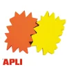 Apli Agipa - 25 éclatés fluo non effaçables - 16 x 24 cm