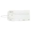 Apli Agipa - 1000 Etiquettes américaines avec fil de fer - 5,7 x 12 cm - crème