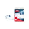 Apli Agipa - 5 Portes-badge de nom plastique - pour 100 x 72 mm