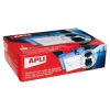Apli Agipa - 25 Portes-badge avec cordon - 90 x 56 mm - transparent