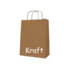 Apli Agipa - 50 Sacs kraft cadeau - 35 cm x 16 cm x 40 cm - brun