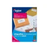 Apli Agipa - 1800 Étiquettes adhésives blanches multi-usages (imprimante laser) - 63,5 x 46,6 mm - réf 119716