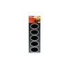 Apli Agipa - 10 Étiquettes ardoise ovales - 65 x 41 mm