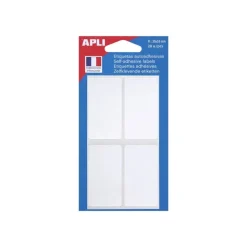 Apli Agipa - 28 Étiquettes blanches multi-usages - 30 x 55 mm - coins arrondis - réf 111925